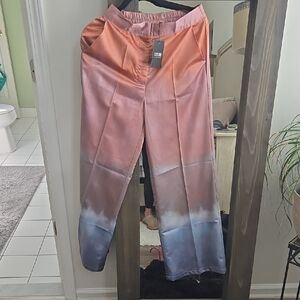 Gradient Satin Pants
